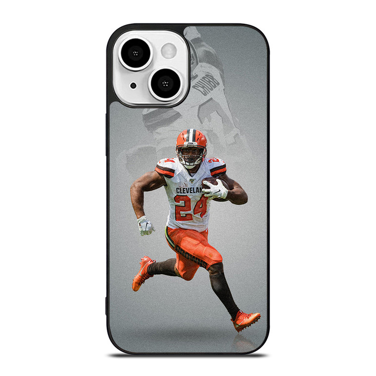 NICK CHUBB CLEVELAND BROWN NFL iPhone 13 Mini Case Cover