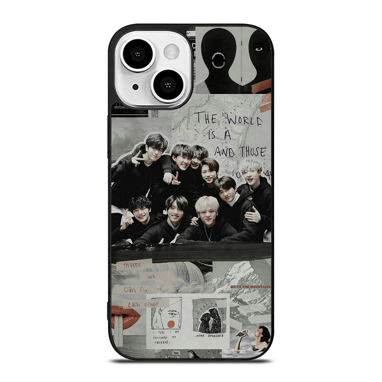 STRAY KIDS BOY BAND COLLAGE iPhone 13 Mini Case Cover