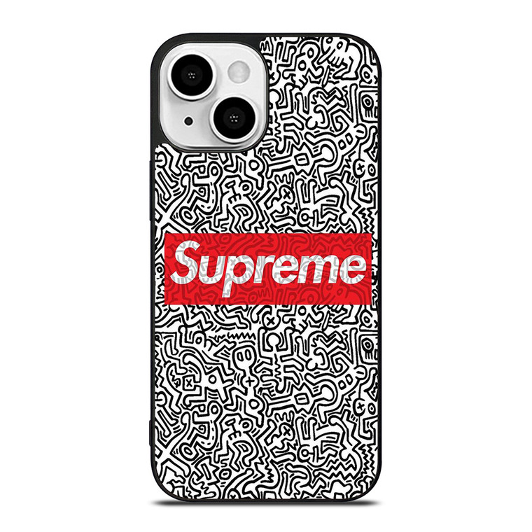 SUPREME KEITH HARING iPhone 13 Mini Case Cover