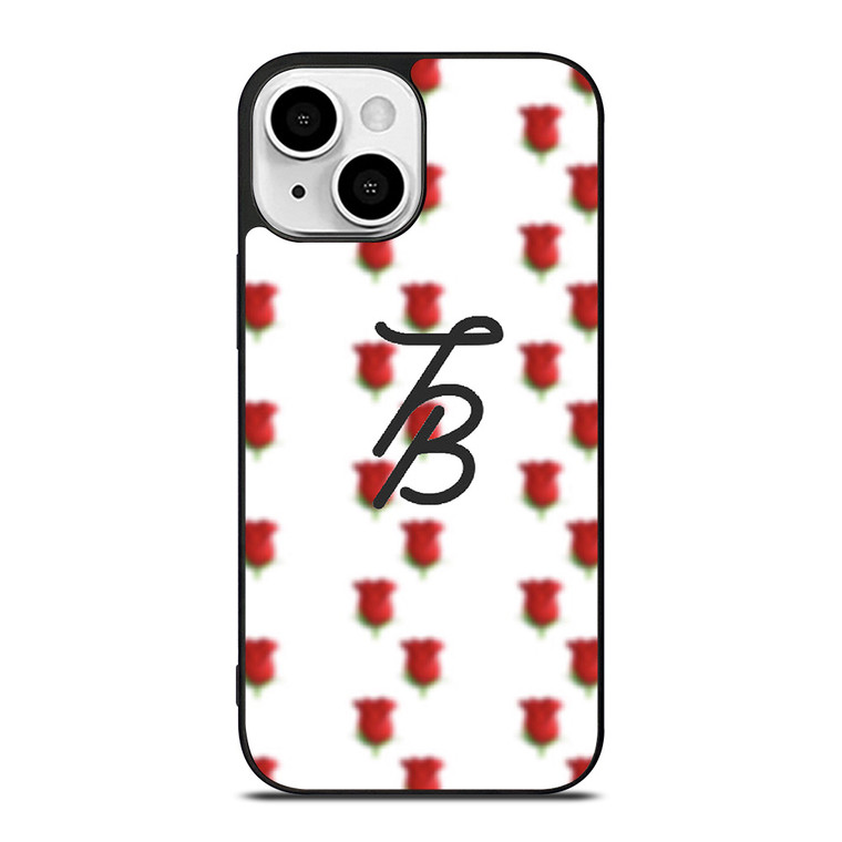 TESSA BROOKS ROSES LOGO iPhone 13 Mini Case Cover