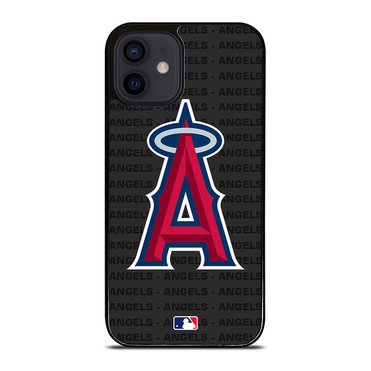 LOS ANGELES ANGELS BASEBALL BLACK iPhone 12 Mini Case Cover