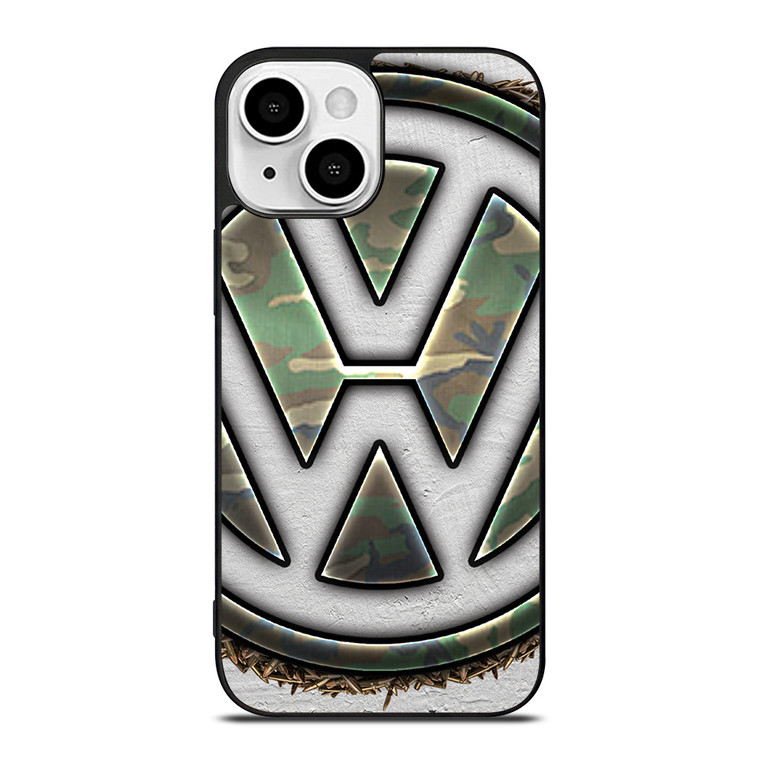VOLKSWAGEN VW CAMO LOGO iPhone 13 Mini Case Cover