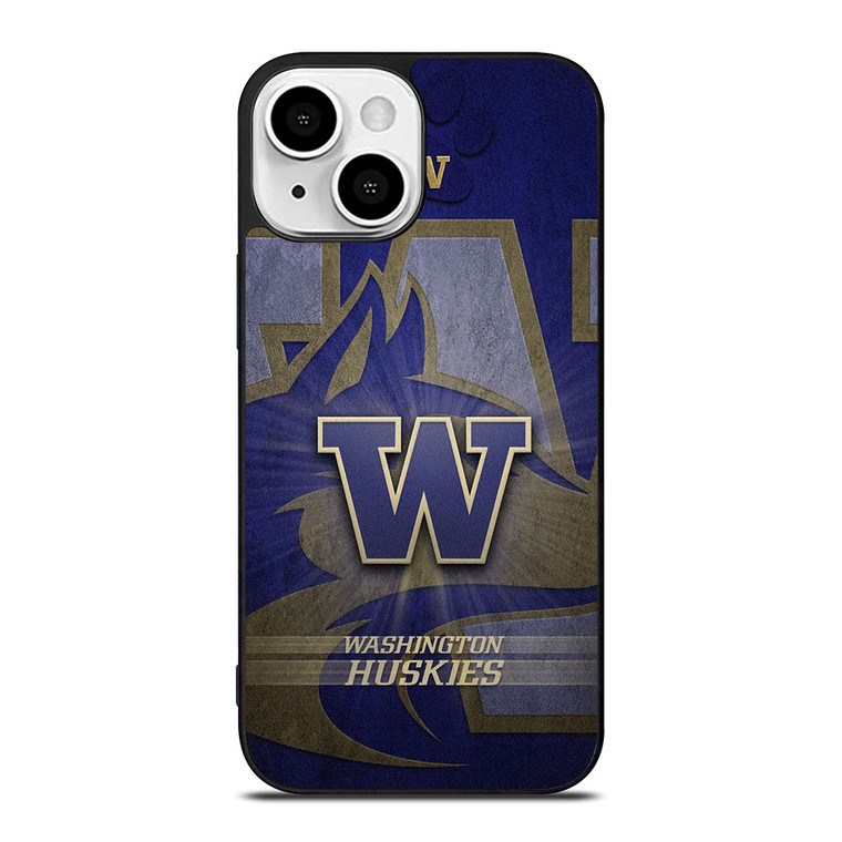 WASHINGTON HUSKIES FOOTBALL LOGO iPhone 13 Mini Case Cover
