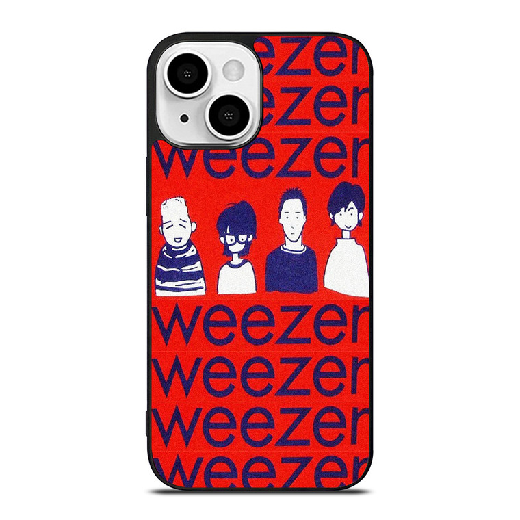 WEEZER ROCK BAND ART iPhone 13 Mini Case Cover