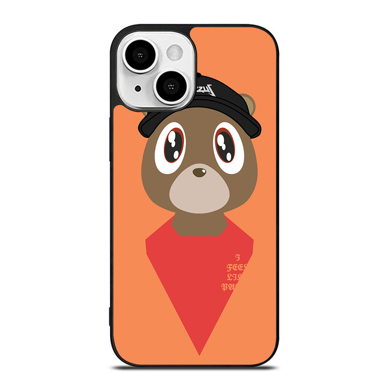 YEEZY BEAR I FEEL LIKE PABLO iPhone 13 Mini Case Cover YEEZY BEAR I FEEL LIKE PABLO iPhone 13 Mini Case Cover