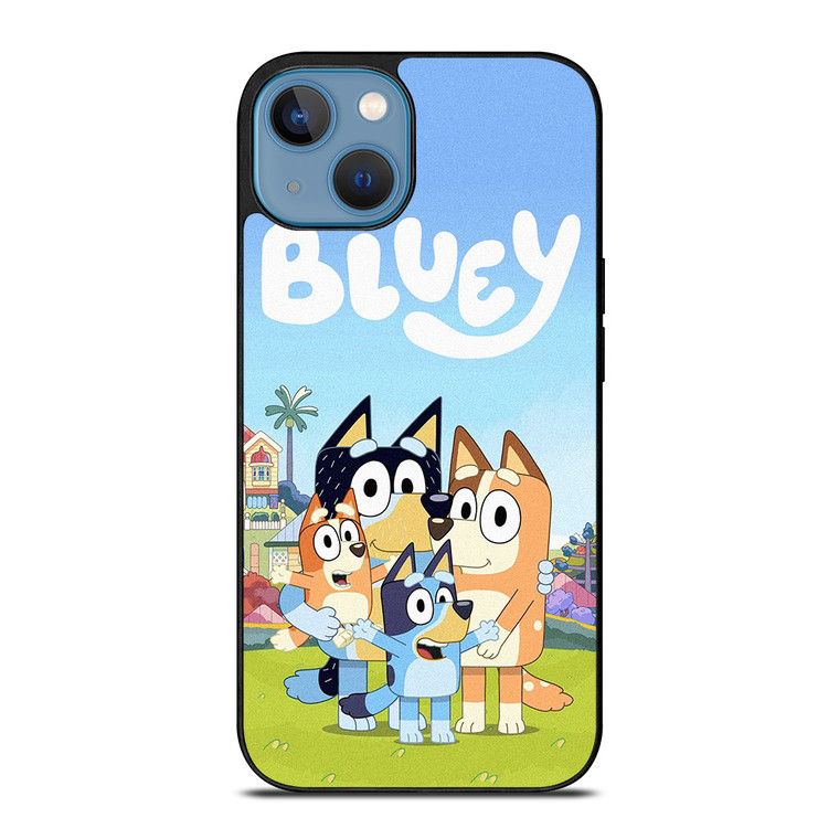 BLUEY HEELER PUPPY CARTOON iPhone 13 Case Cover