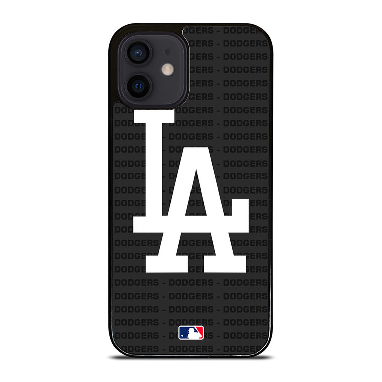 LOS ANGELES DODGERS BASEBALL BLACK iPhone 12 Mini Case Cover