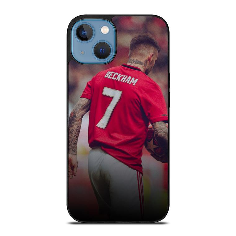 DAVID BECKHAM MANCHESTER UNITED iPhone 13 Case Cover