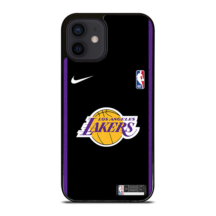 LOS ANGELES LAKERS NIKE NBA BASKETBALL iPhone 12 Mini Case Cover LOS ANGELES LAKERS NIKE NBA BASKETBALL iPhone 12 Mini Case Cover