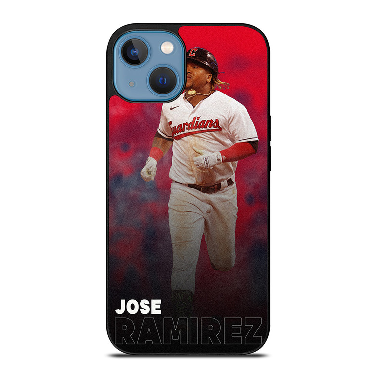 JOSE RAMIREZ CLEVELAND GUARDIANS MLB iPhone 13 Case Cover