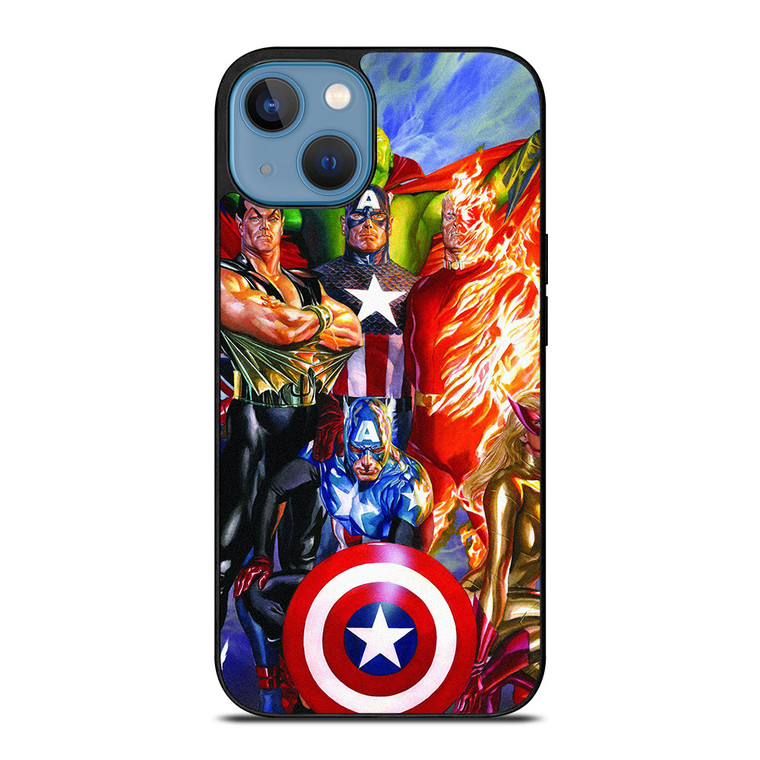 JUSTICE LEAGUE ALEX ROSS iPhone 13 Case Cover
