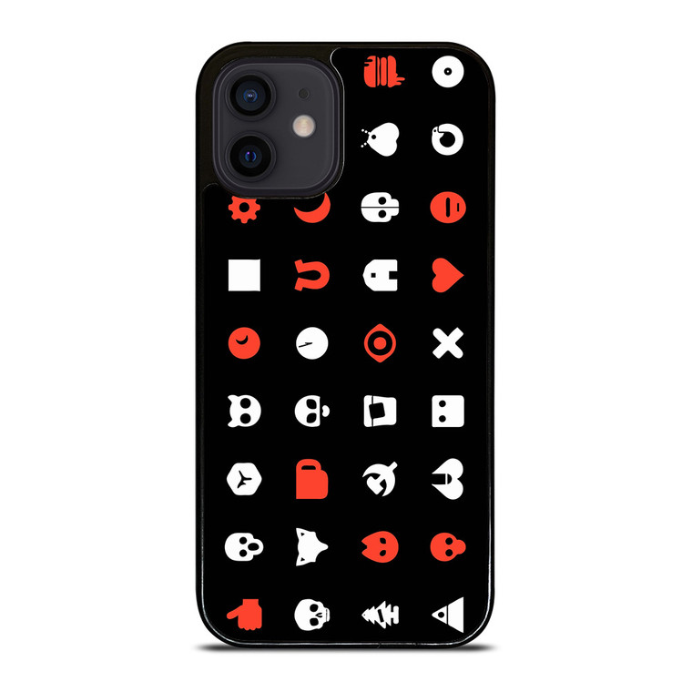 LOVE DEATH AND ROBOTS PATTERN iPhone 12 Mini Case Cover