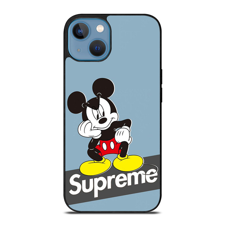 MICKEY MOUSE SUPREME BLUE iPhone 13 Case Cover