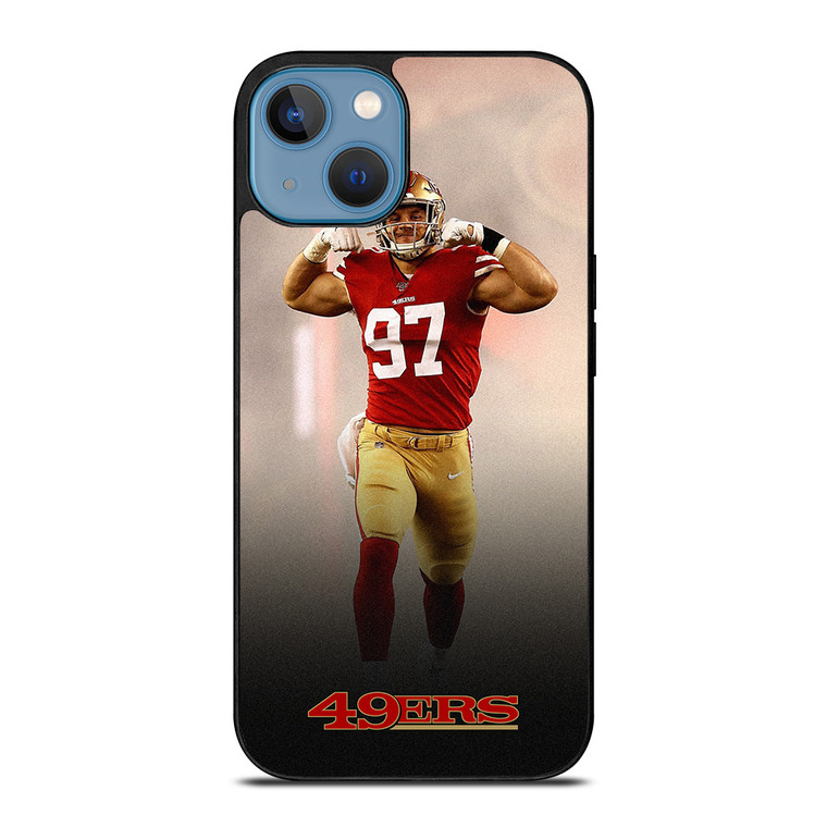 NICK BOSA SAN FRANCISCO 49ERS 2 iPhone 13 Case Cover