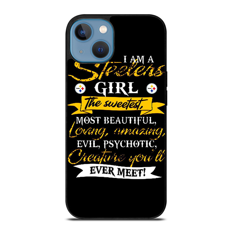 PITTSBURGH STEELERS GIRL FANS iPhone 13 Case Cover
