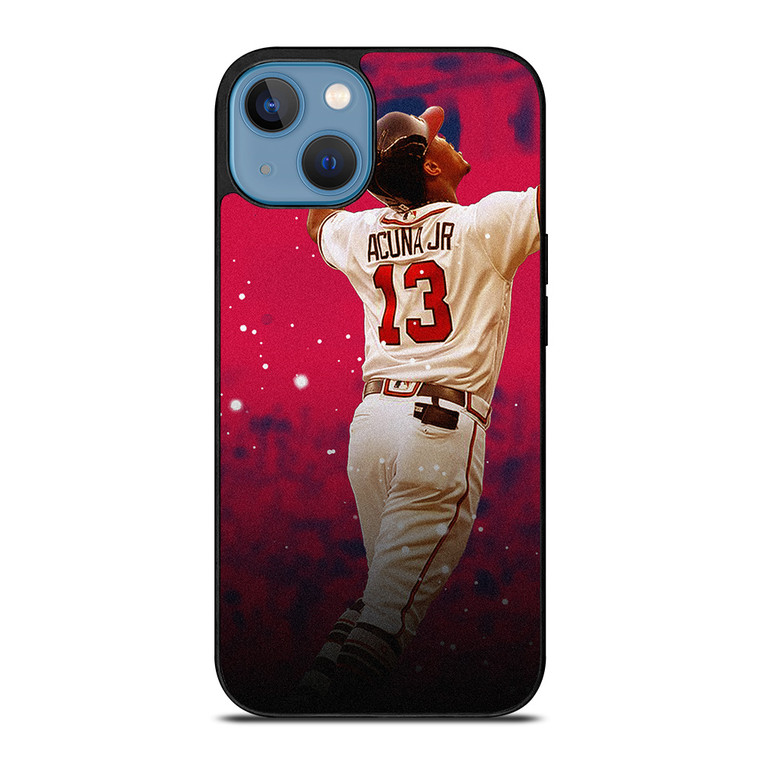 RONALD ACUNA JR ATLANTA BRAVES MLB iPhone 13 Case Cover