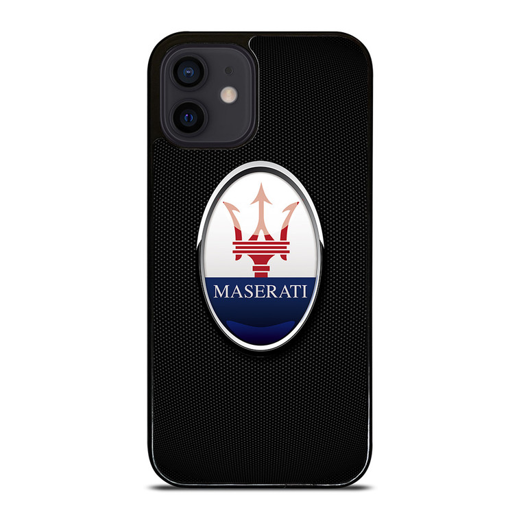 MASERATI CARBON FIBER iPhone 12 Mini Case Cover