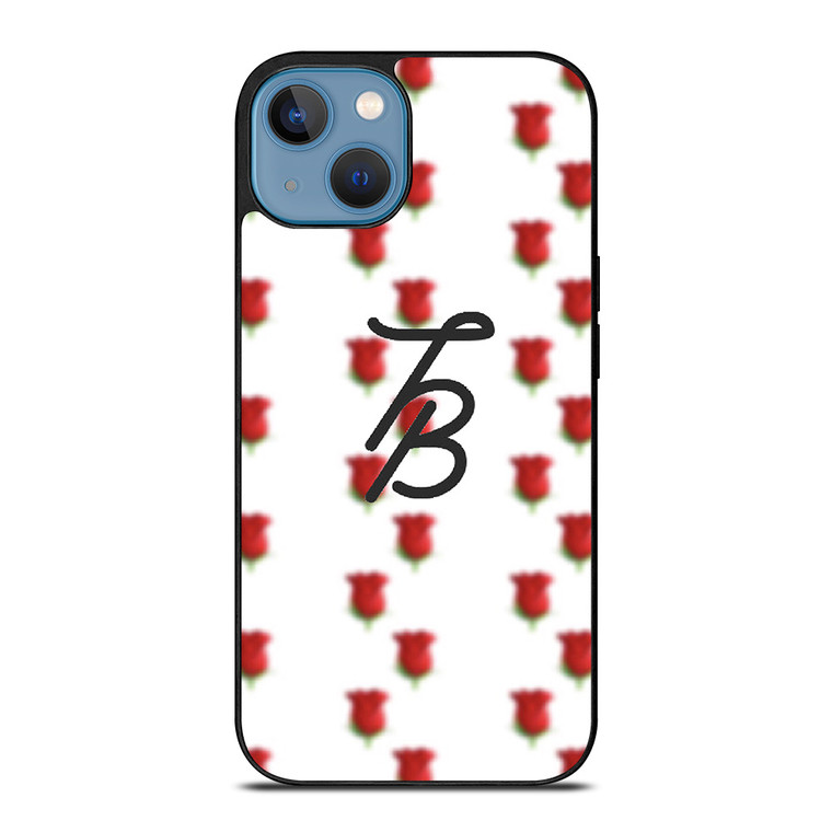 TESSA BROOKS ROSES LOGO iPhone 13 Case Cover