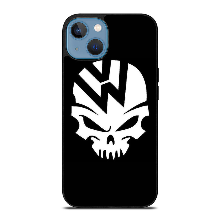 VW VOLKSWAGEN SKULL LOGO iPhone 13 Case Cover