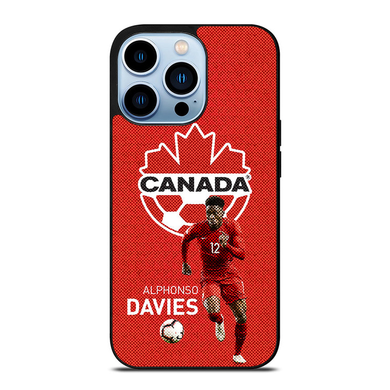 ALPHONSO DAVIES CANADA MENS SOCCER NATIONAL TEAM iPhone 13 Pro Max Case Cover