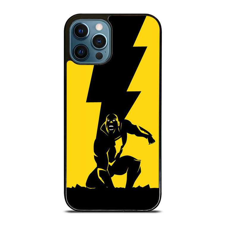BLACK ADAM MARVEL FLAT iPhone 12 Pro Max Case Cover