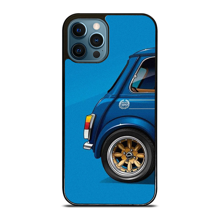 BLUE MINI COOPER COOL iPhone 12 Pro Max Case Cover