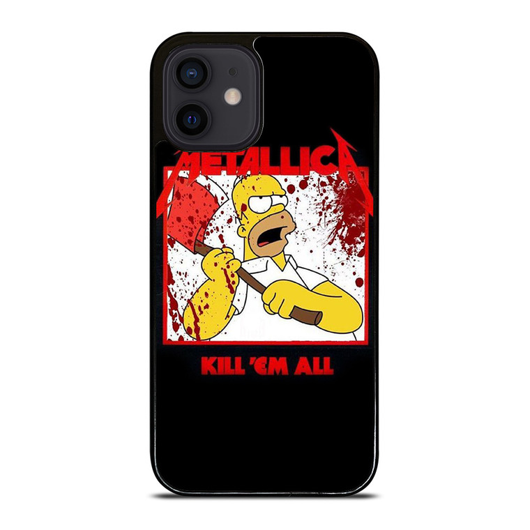 METALLICA KILL EM ALL SIMPSONS iPhone 12 Mini Case Cover