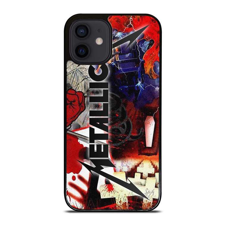 METALLICA ROCK BAND ALL ALBUM iPhone 12 Mini Case Cover