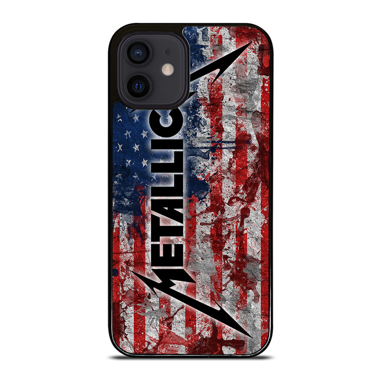 METALLICA ROCK BAND AMERICA iPhone 12 Mini Case Cover