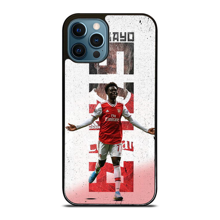 BUKAYO SAKA ARSENAL FC iPhone 12 Pro Max Case Cover BUKAYO SAKA ARSENAL FC iPhone 12 Pro Max Case Cover