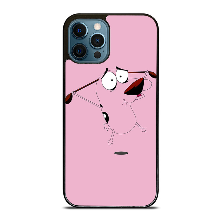 COURAGE THE COWARDLY DOG FLAT iPhone 12 Pro Max Case Cover