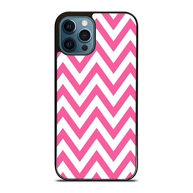 CUTE CHEVRON PINK iPhone 12 Pro Max Case Cover