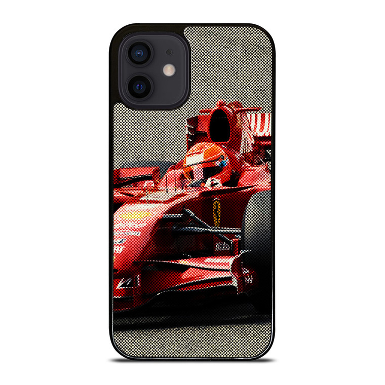 MICHAEL SCHUMACHER FERRARI F1 FORMULA ONE iPhone 12 Mini Case Cover