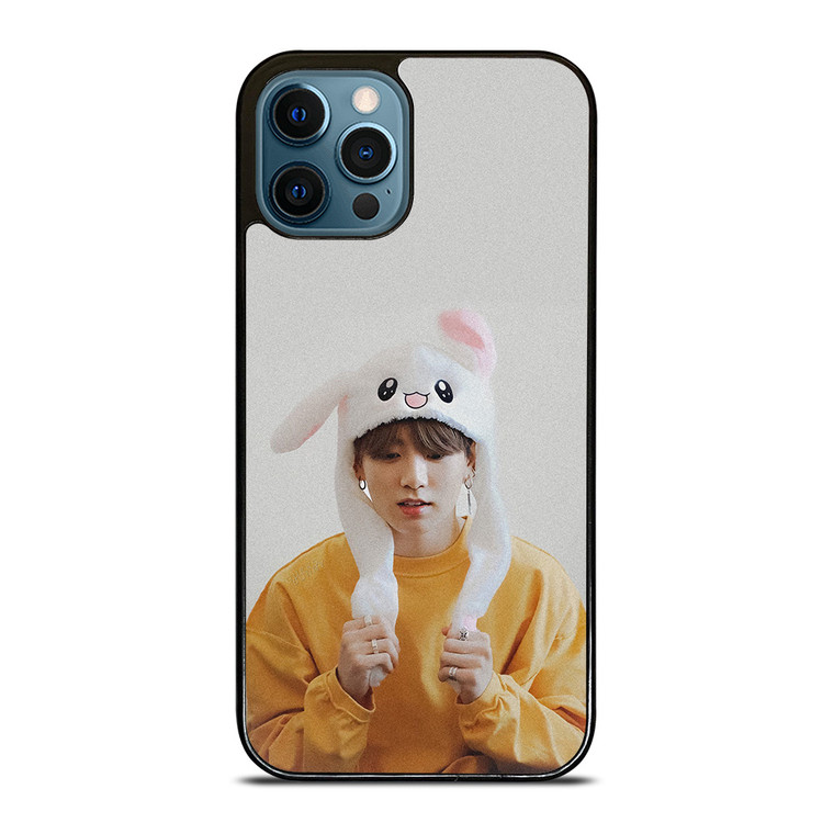 JUNGKOOK BTS BANGTAN BOYS BUNNY HAT iPhone 12 Pro Max Case Cover