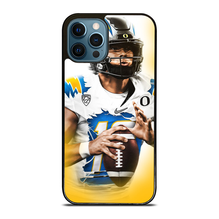 JUSTIN HERBERT LOS ANGELES CHARGERS iPhone 12 Pro Max Case Cover