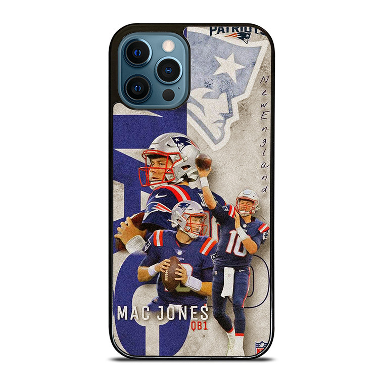 MAC JONES NEW ENGLAND PATRIOT NFL iPhone 12 Pro Max Case Cover
