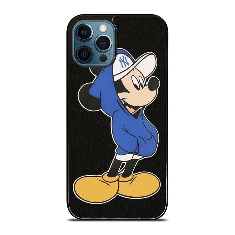 MICKEY MOUSE NEW YORK YANKEES CAP iPhone 12 Pro Max Case Cover