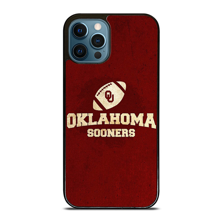 OKLAHOMA SOONERS FOOTBALL iPhone 12 Pro Max Case Cover