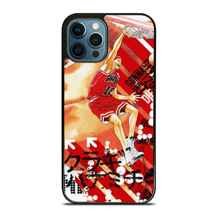 SAKURAGI HANAMICHI SLAM DUNK ANIME 2 iPhone 12 Pro Max Case Cover