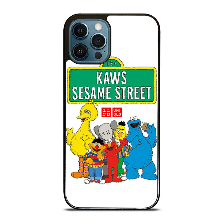 SESAME STREET MUPPETS X KAWS UNIQLO iPhone 12 Pro Max Case Cover