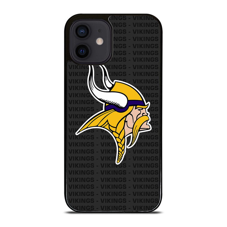 MINNESOTA VIKINGS FOOTBALL TEXT iPhone 12 Mini Case Cover