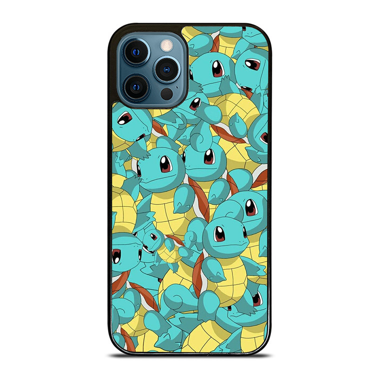 SQUIRTLE POKEMON MONSTER PATTERN iPhone 12 Pro Max Case Cover