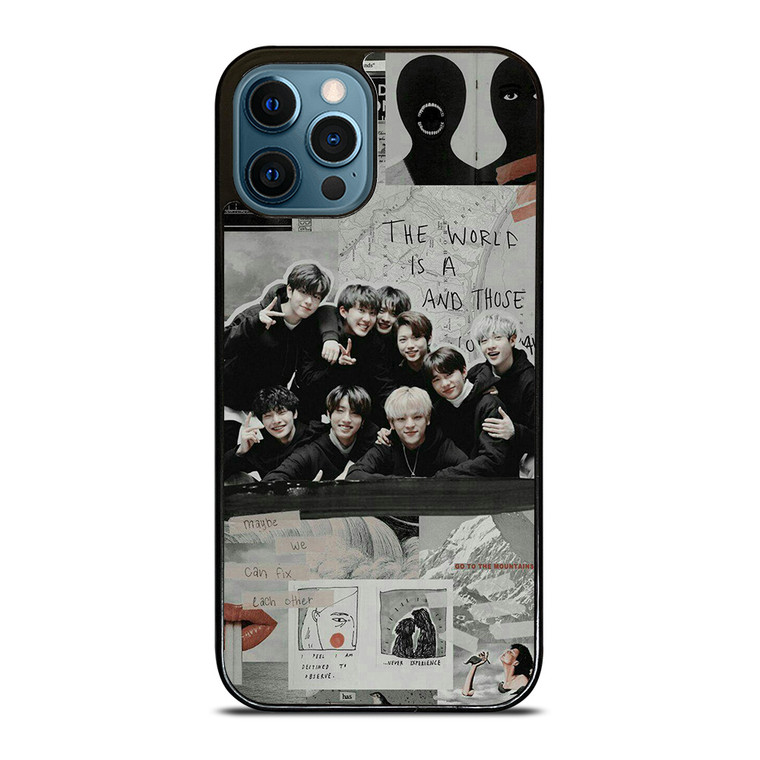 STRAY KIDS BOY BAND COLLAGE iPhone 12 Pro Max Case Cover