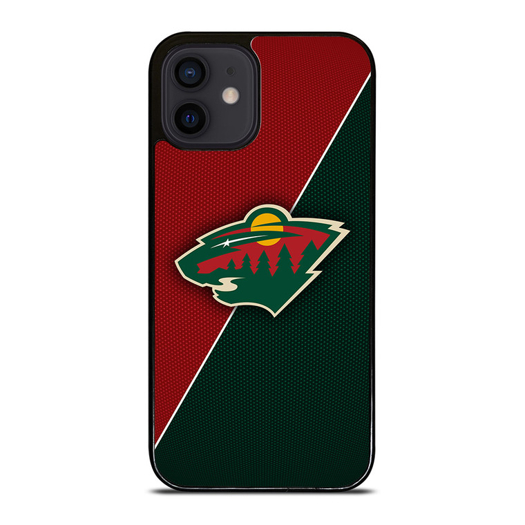 MINNESOTA WILD NHL HOCKEY LOGO iPhone 12 Mini Case Cover MINNESOTA WILD NHL HOCKEY LOGO iPhone 12 Mini Case Cover