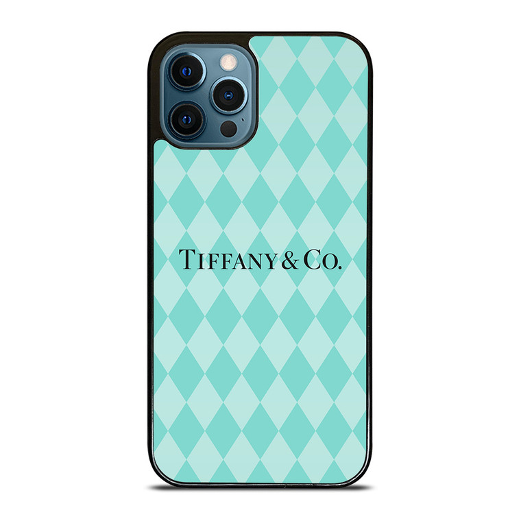 TIFFANY AND CO DIAMOND PATTERN iPhone 12 Pro Max Case Cover