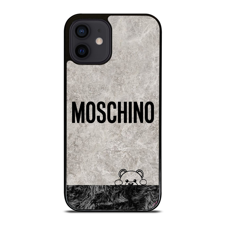 MOSCHINO BEAR HIDING iPhone 12 Mini Case Cover