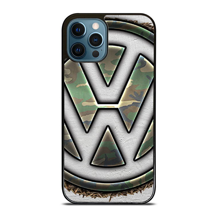 VOLKSWAGEN VW CAMO LOGO iPhone 12 Pro Max Case Cover