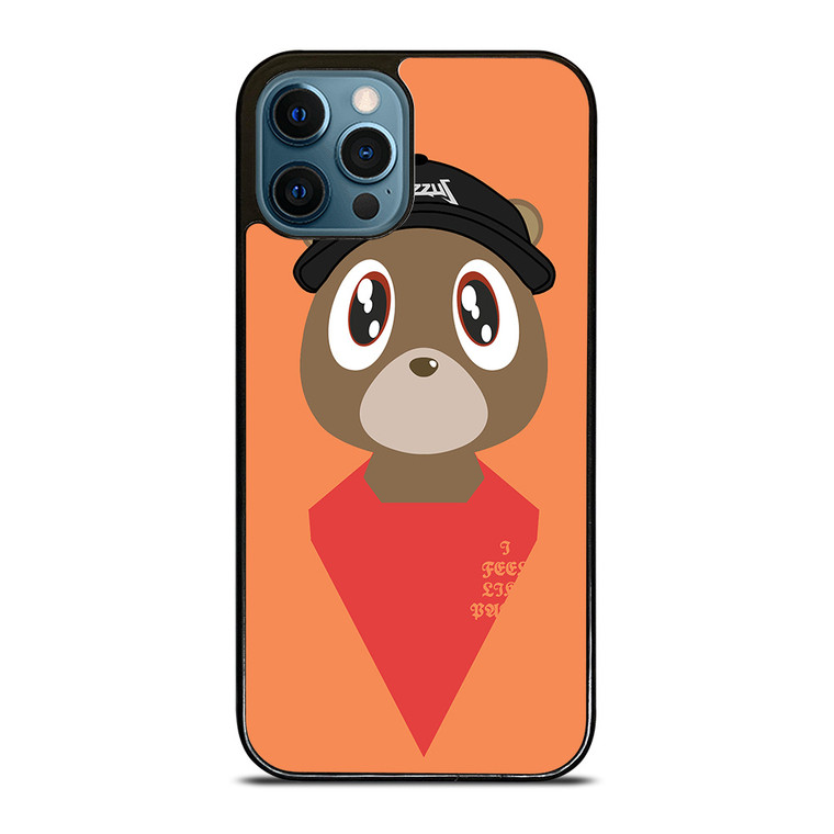 YEEZY BEAR I FEEL LIKE PABLO iPhone 12 Pro Max Case Cover YEEZY BEAR I FEEL LIKE PABLO iPhone 12 Pro Max Case Cover