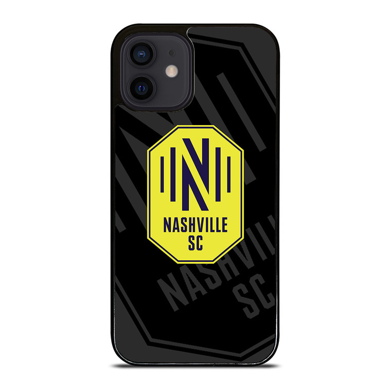 NASHVILLE SC MLS BLACK iPhone 12 Mini Case Cover