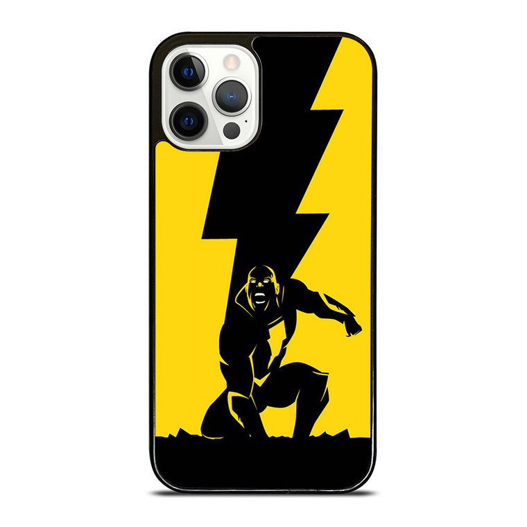 BLACK ADAM MARVEL FLAT iPhone 12 Pro Case Cover BLACK ADAM MARVEL FLAT iPhone 12 Pro Case Cover